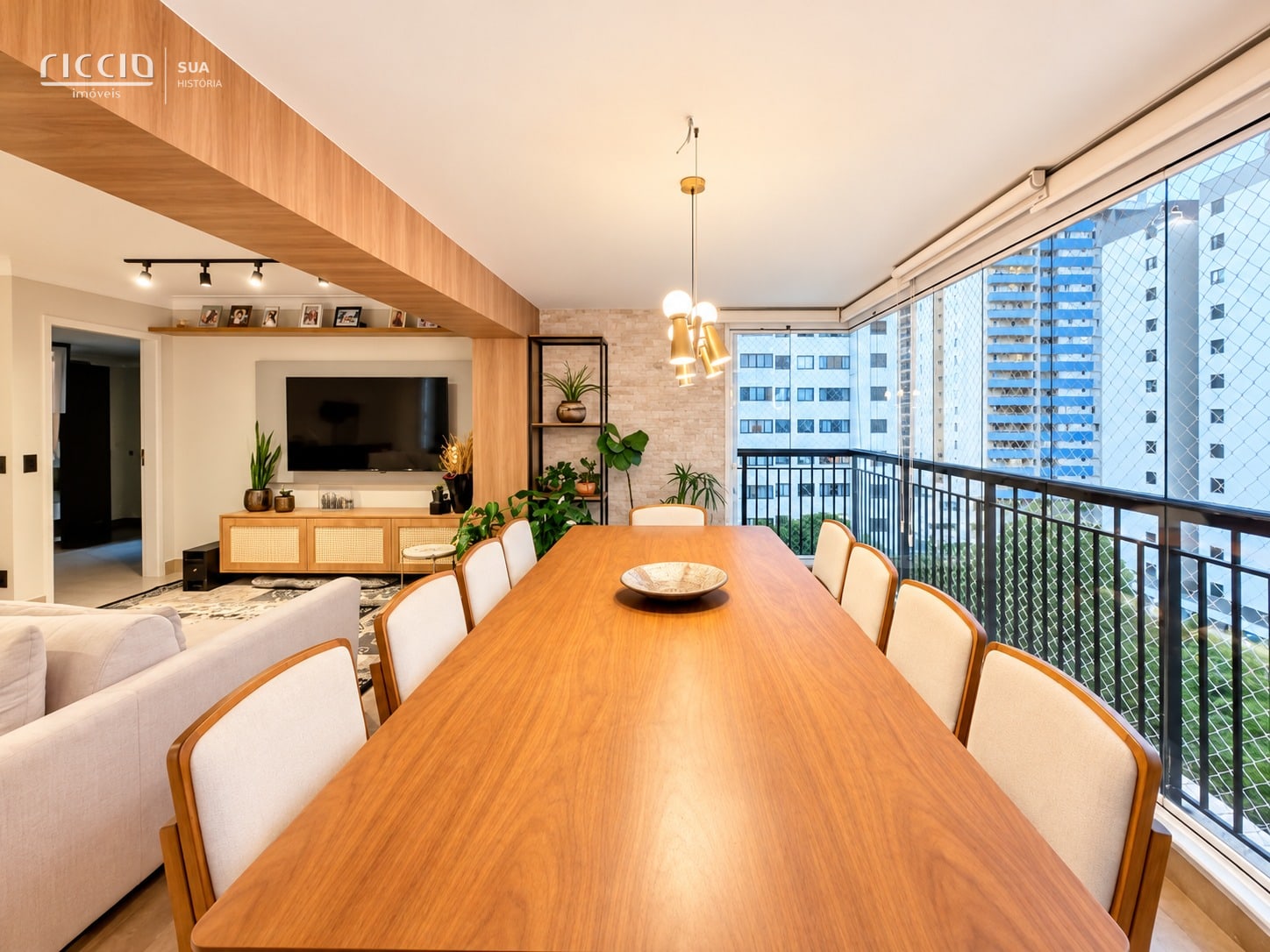 Apartamento à venda no Jardim Aquarius — ambiente interno