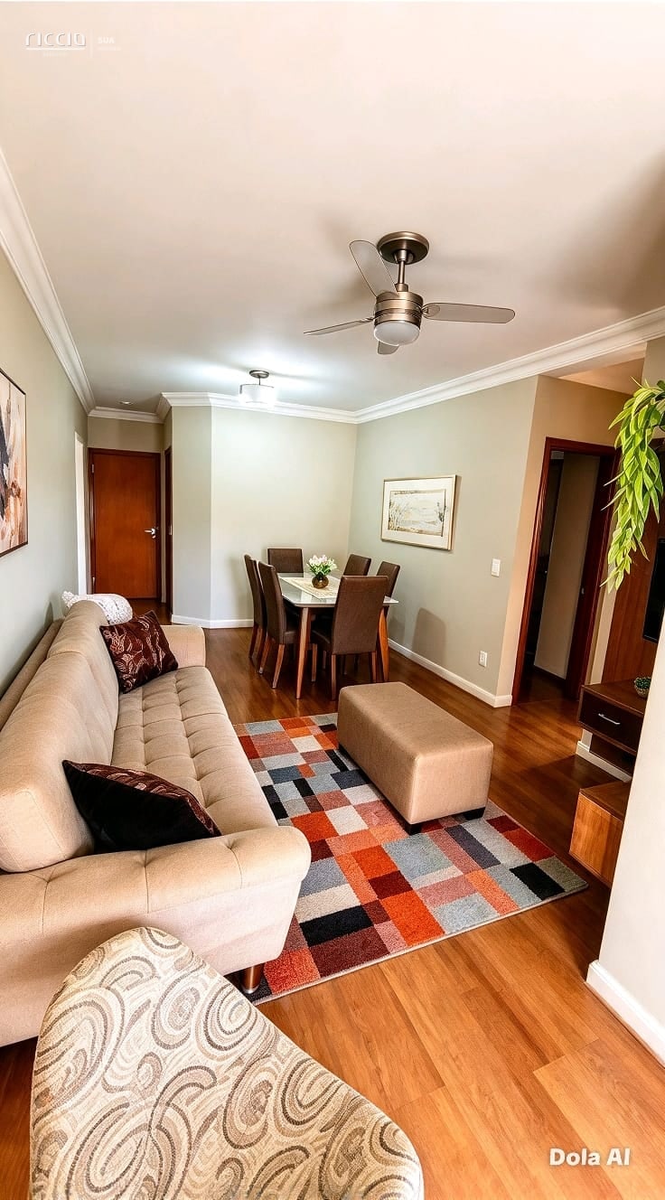 Apartamento à venda no Jardim América — ambiente interno