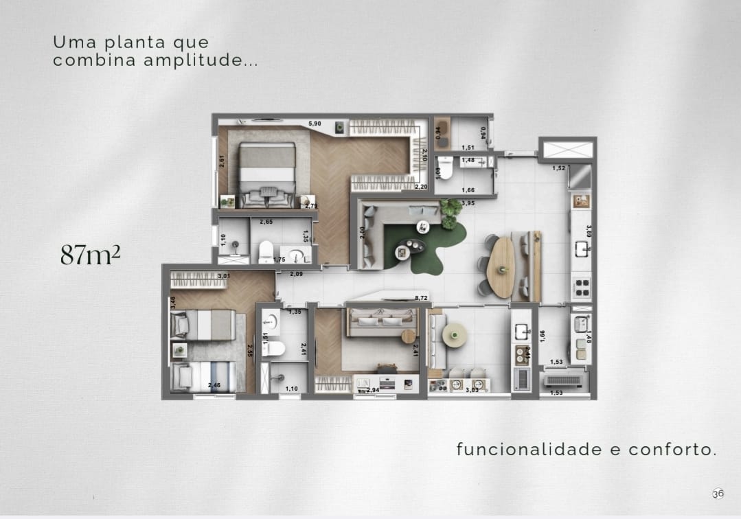 Apartamento à venda no Jardim América — detalhe do imóvel