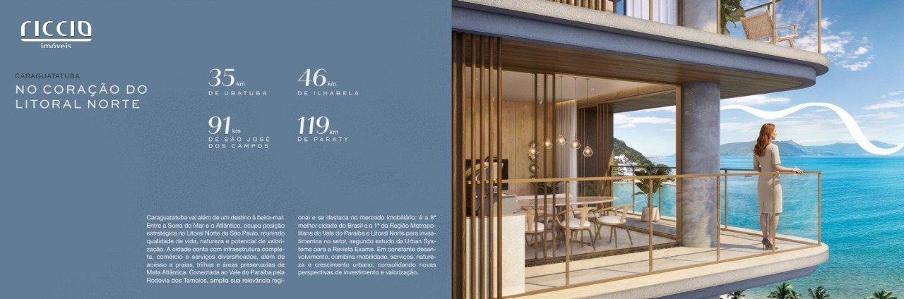 Apartamento à venda no Martim de Sá — ambiente interno