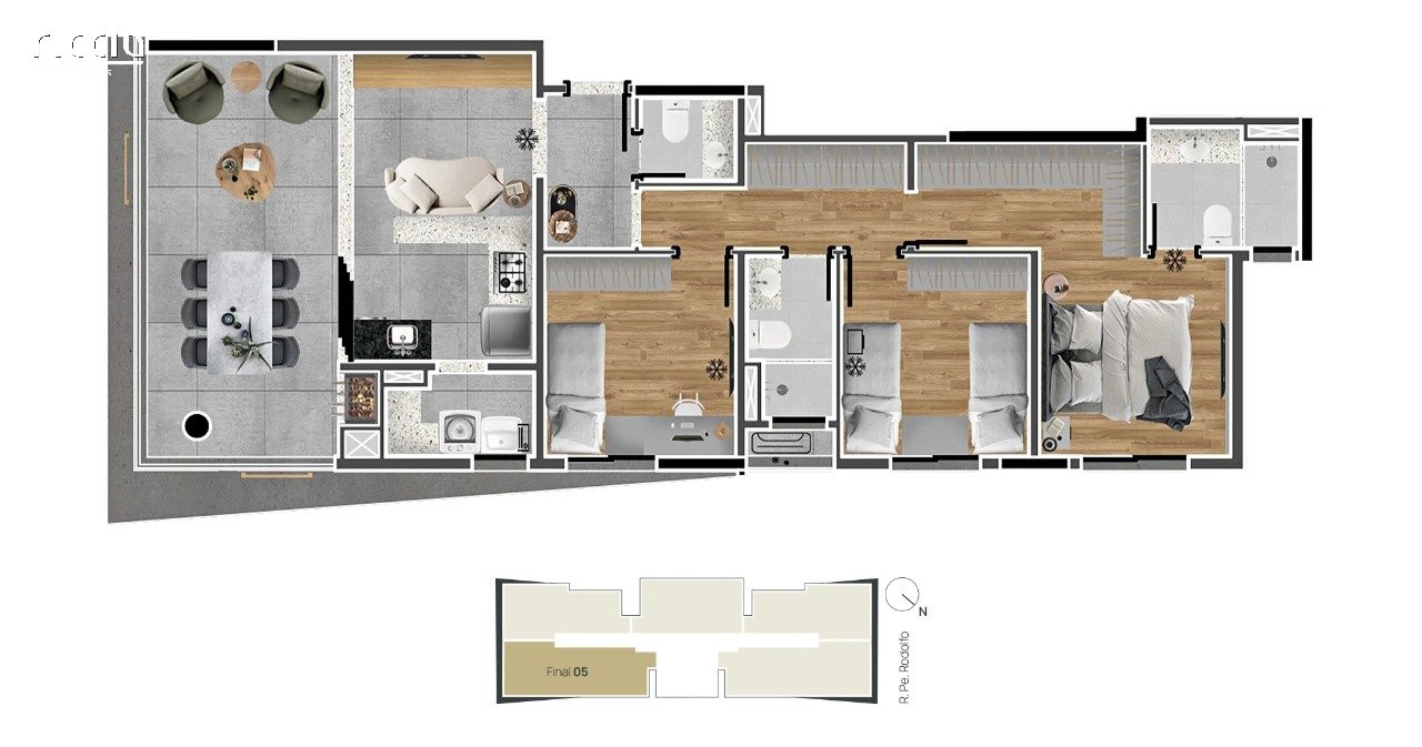 Apartamento à venda no Vila Ema — detalhe do imóvel