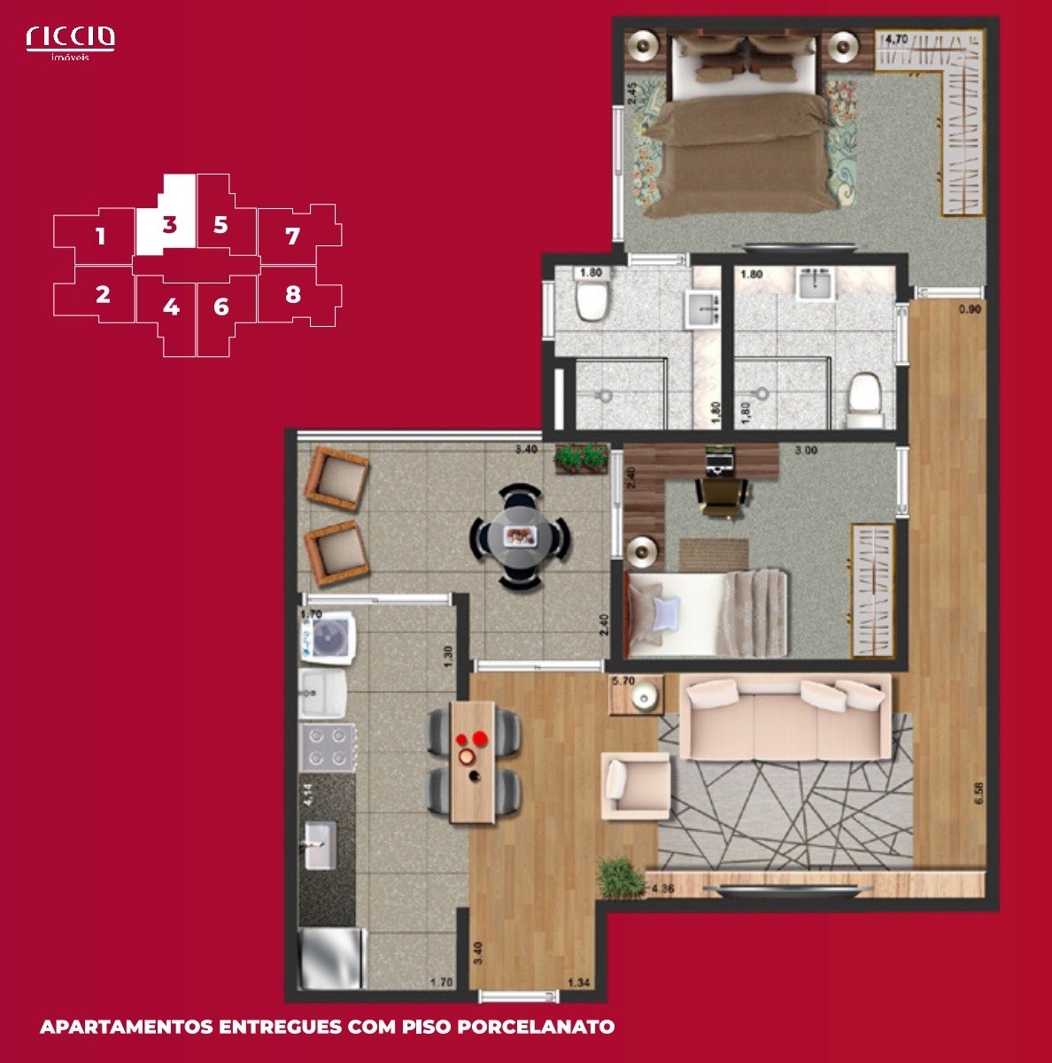 Apartamento à venda no Urbanova — imagem 6 de 24