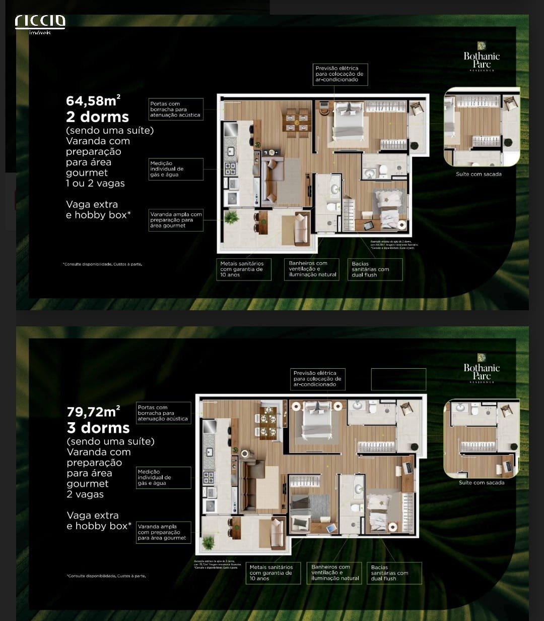 Apartamento à venda no Parque Industrial — ambiente interno