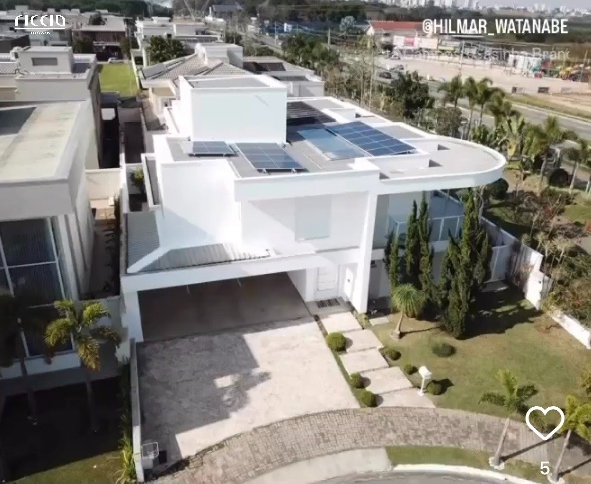 Exuberante Sobrado com Espaço para Elevador 415 m² no Cond. Jardim do Golfe 3 - 4 SUÍTES e 6 VAGAS de Garagem