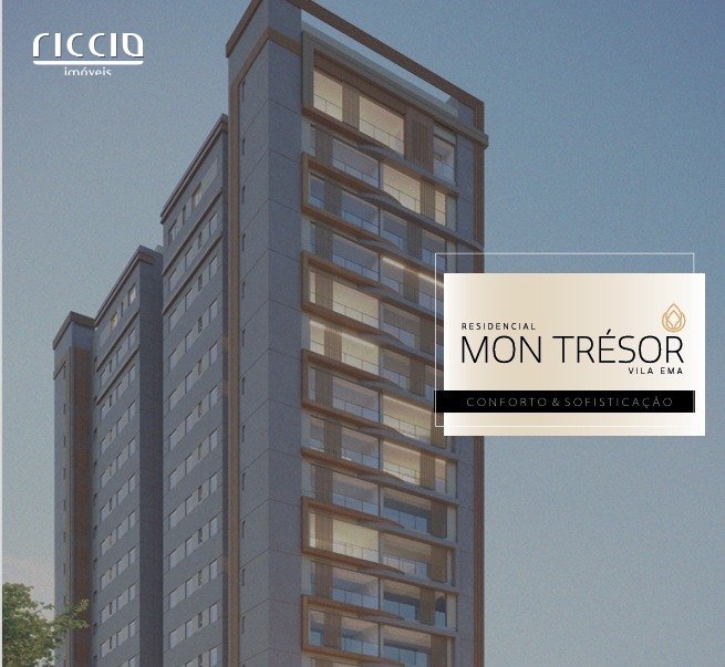 Apartamento na Vila Ema - 114,60m², 3 Quartos e 2 Vagas de Garagem