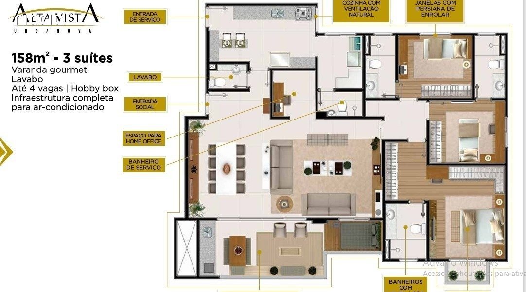 Apartamento à venda no Urbanova — imagem 4 de 8