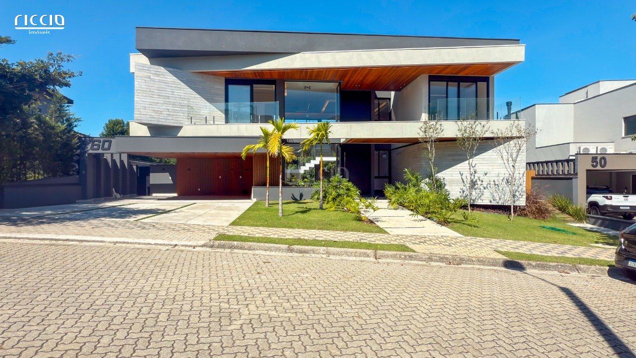 LUXO, TECNOLOGIA E UMA VISTA DE TIRAR O FÔLEGO! Luxuosa Casa 5 SUÍTES com 630 m² de Construção - Condomínio Reserva do Paratehy, Urbanova - SJC