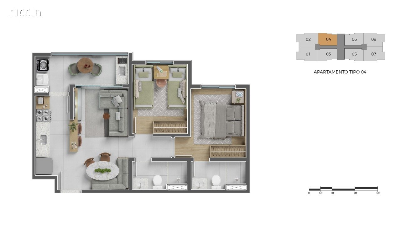 Apartamento à venda no Parque Industrial — imagem 7 de 8