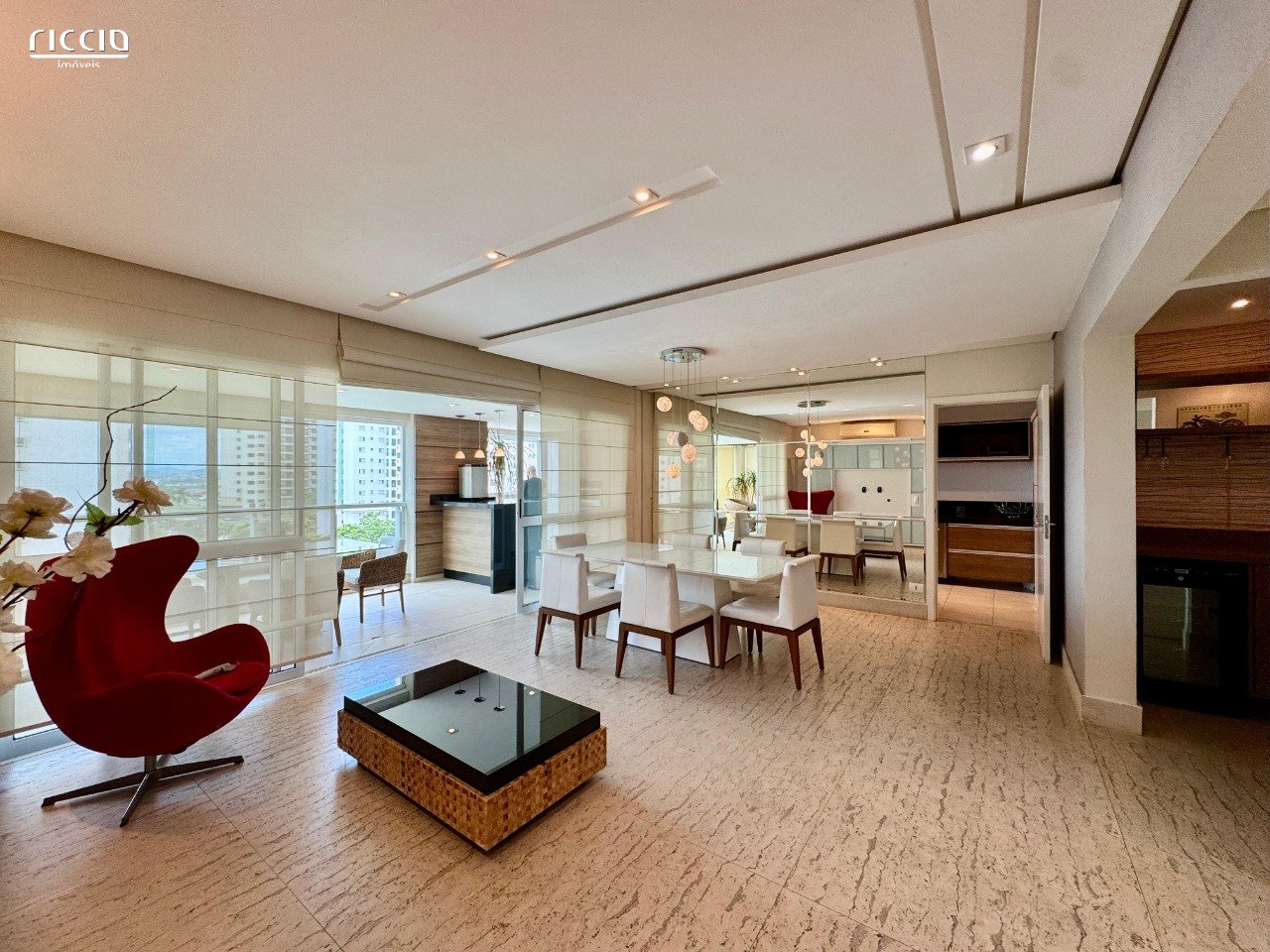 Apartamento a venda jardim Aquarius, Central Park, 183m2, 4 suites, 4 vagas