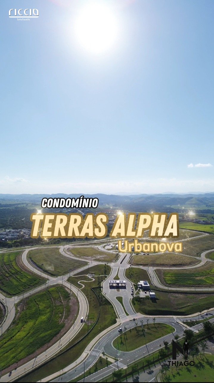 Terreno em Leve Aclive à venda Quadra P1 - 361,19 m2 Condomínio Terras Alpha Urbanova