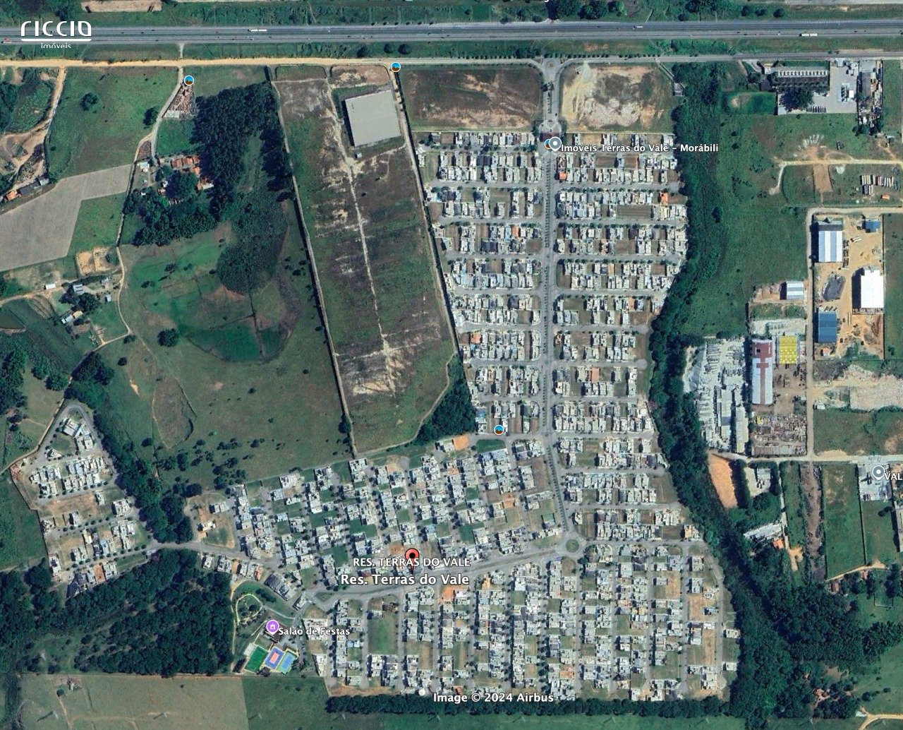 Terreno à venda no Residencial Terras do Vale — ambiente interno