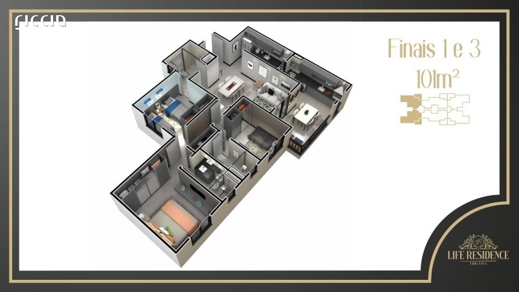 Edificio Life Residence Urbanova — imagem 7 de 10