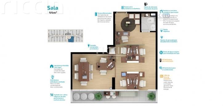 Sala / Conjunto à venda no Jardim São Dimas — imagem 20 de 34