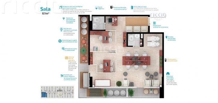 Sala / Conjunto à venda no Jardim São Dimas — imagem 21 de 34