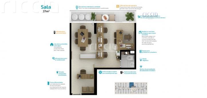Sala / Conjunto à venda no Jardim São Dimas — imagem 17 de 34