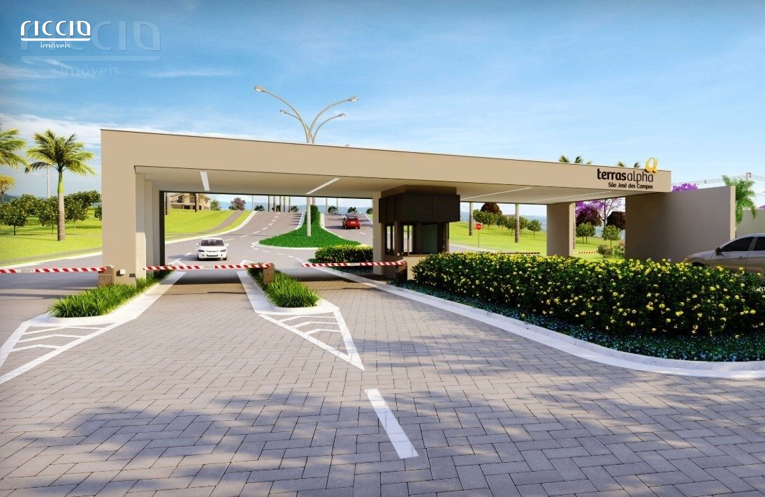 Terreno de 470 m² em Leve Aclive no Condomínio Terras Alpha - Quadra N1