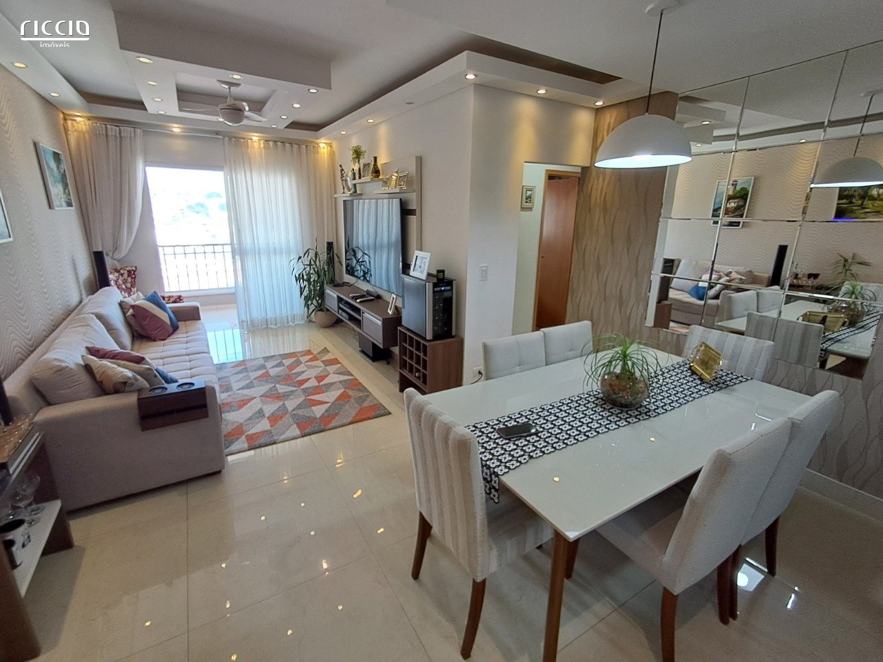 Apartamento 3 dormitórios 1 suíte 87 m² Edifício Torres do Parque Jacareí SP 2 vagas