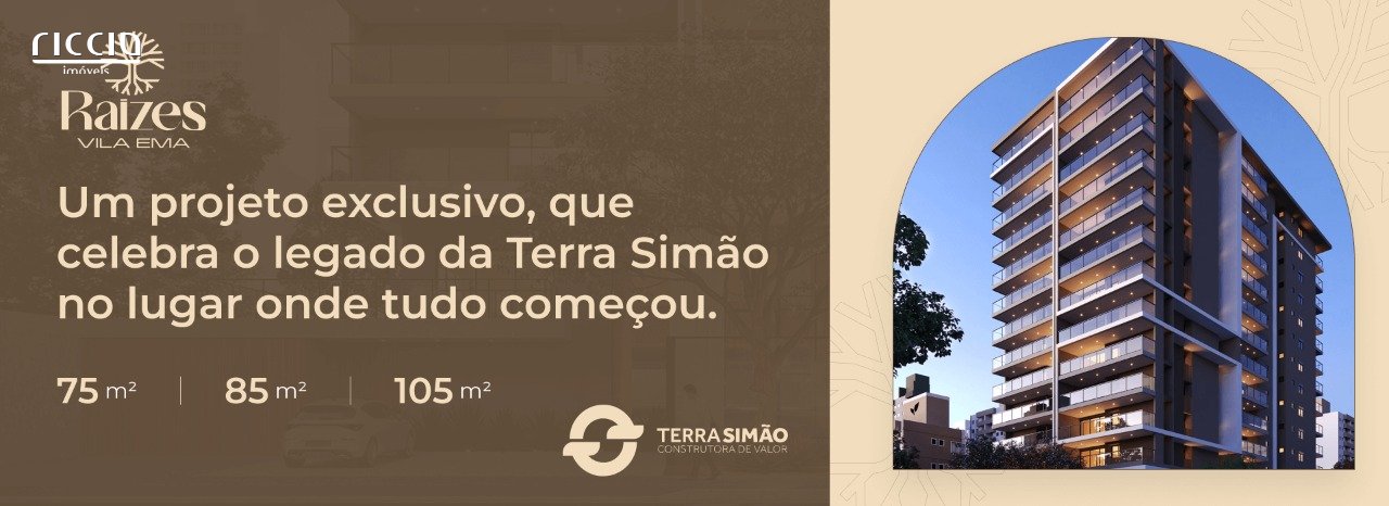 Edifício Raizes Vila Ema — detalhe do imóvel
