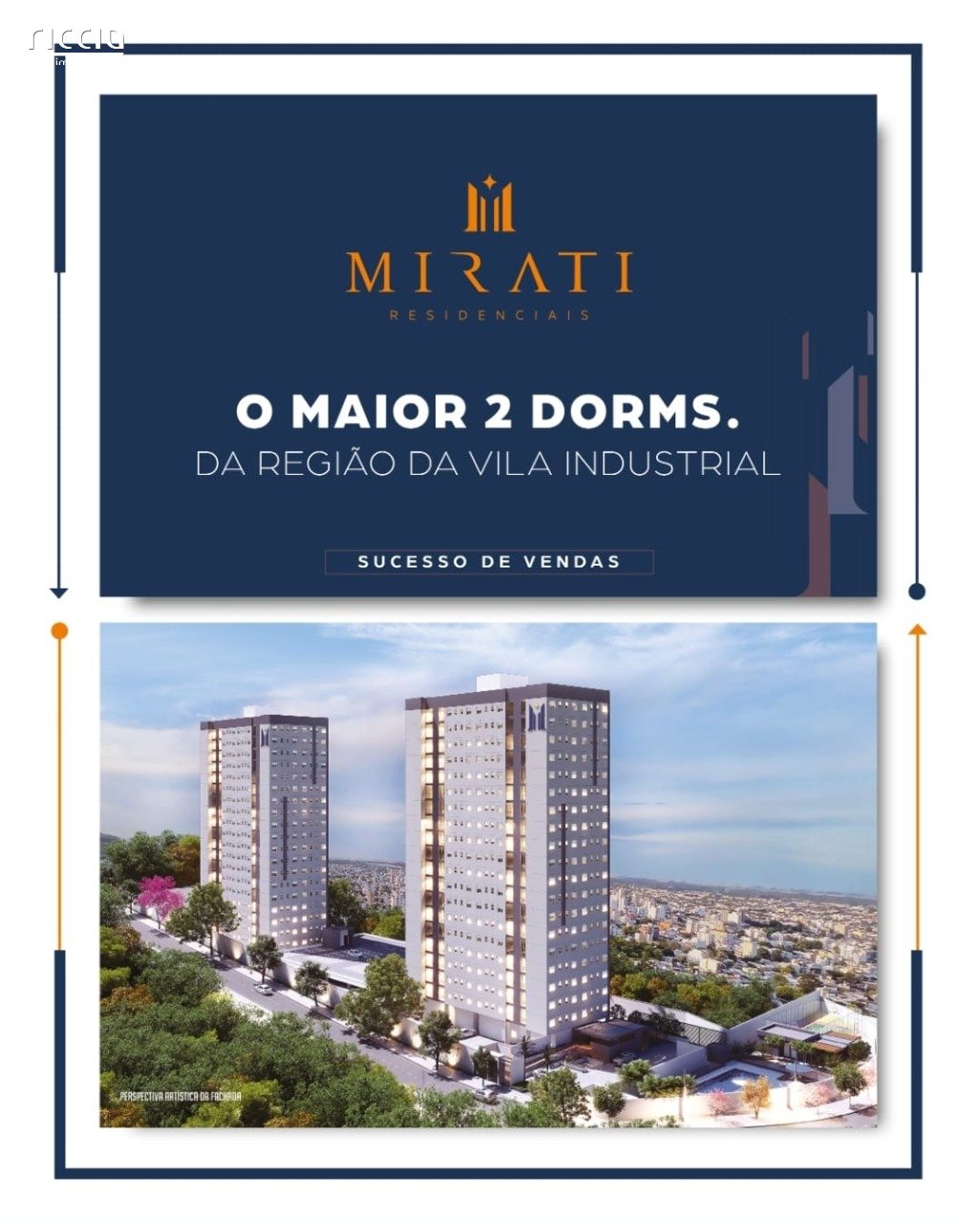 Edificio Mirati Residenciais — detalhe do imóvel