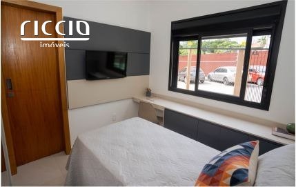 Apartamentos à venda no Edifício Santarém em SJC - 2 dormitórios, 1 suíte, 79 m² com espaço gourmet