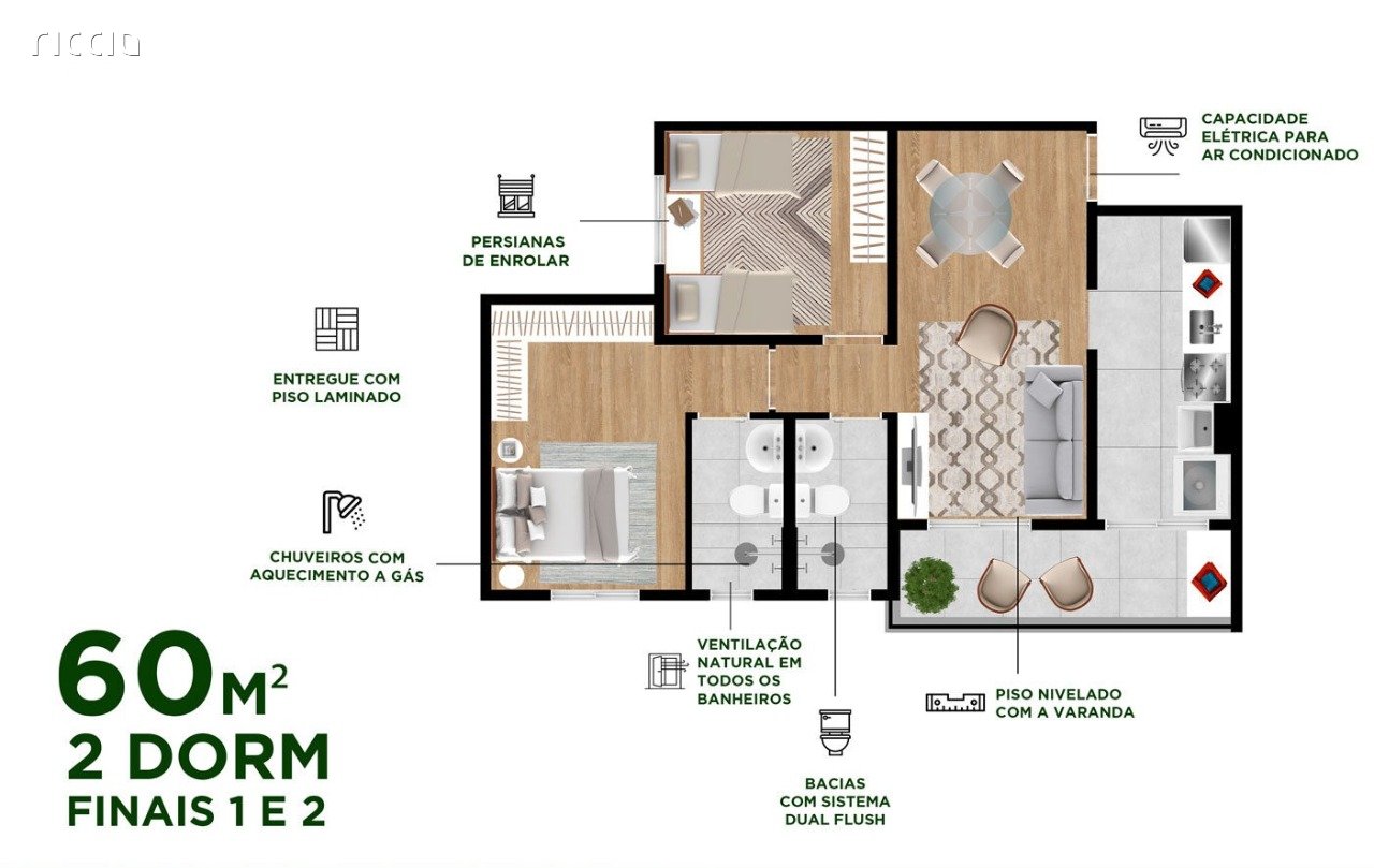 Apartamento à venda no Urbanova — detalhe do imóvel