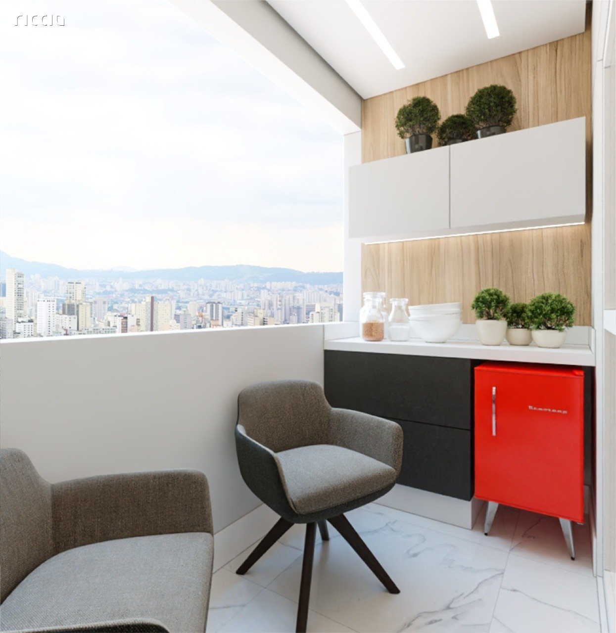 Conforto e Lazer no Colinas do Paratehy - Jardins do Paratehy 2 Dorms (1 Suíte) 60 m²
