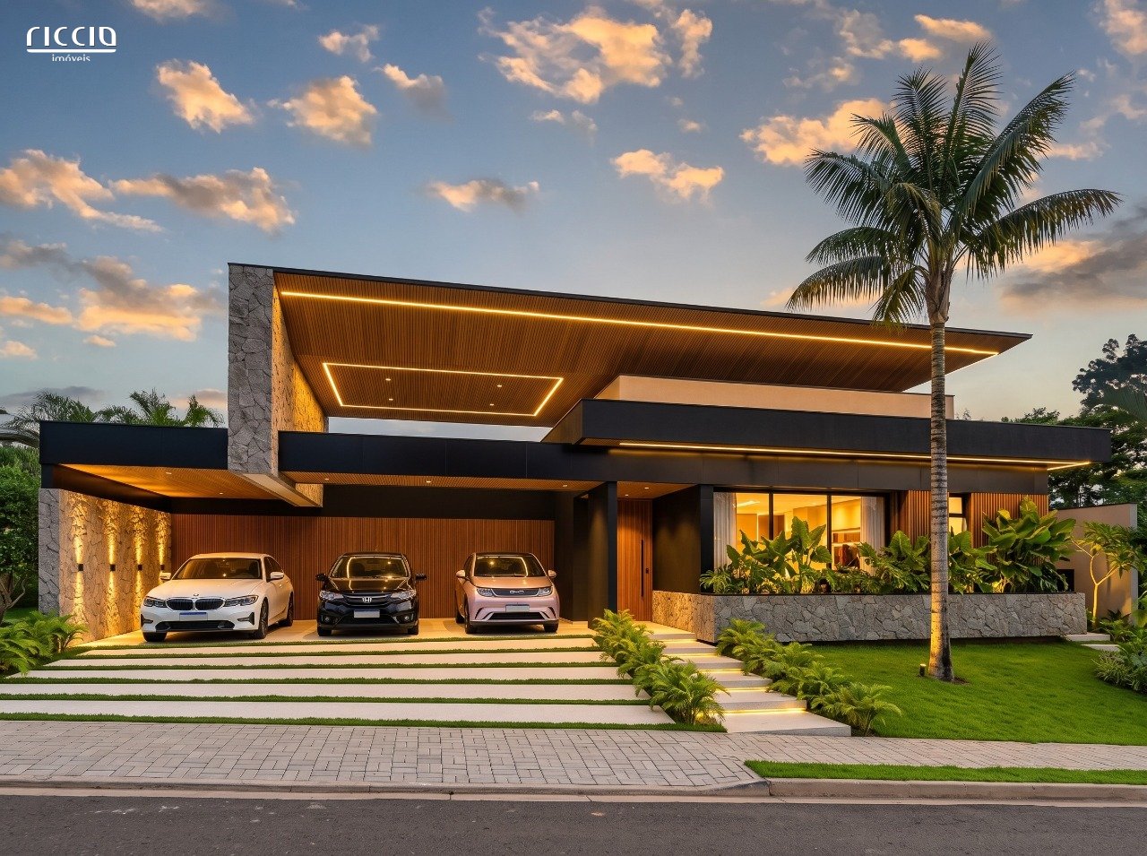Terreno com 771,89 m² com casa em construção à venda no Condomínio Recanto da Baronesa em São José dos Campos
