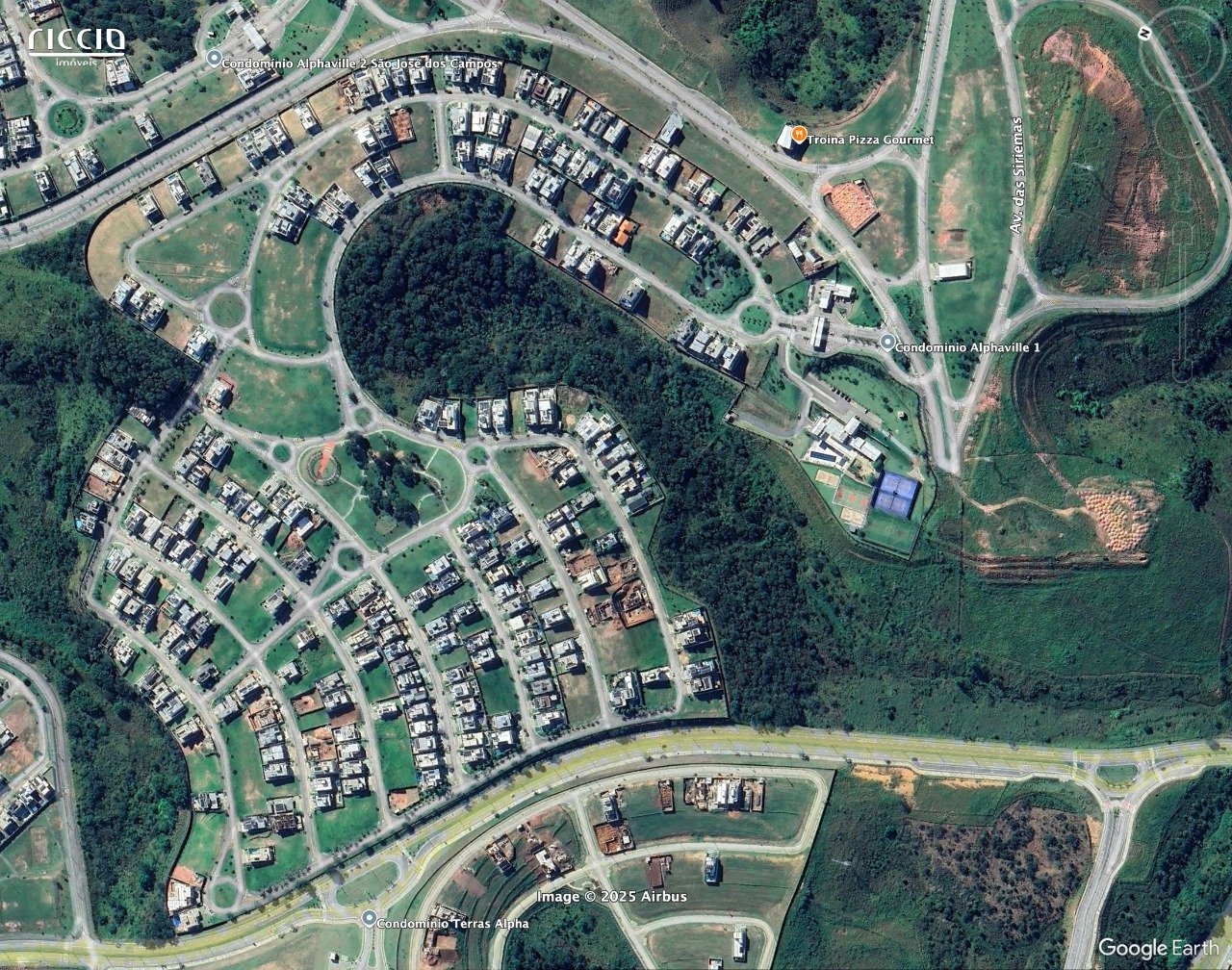 Terreno à venda do Alphaville 1 Urbanova - Quadra H1 - 472,00 m² -  DECLIVE - O melhor e mais exclusivo