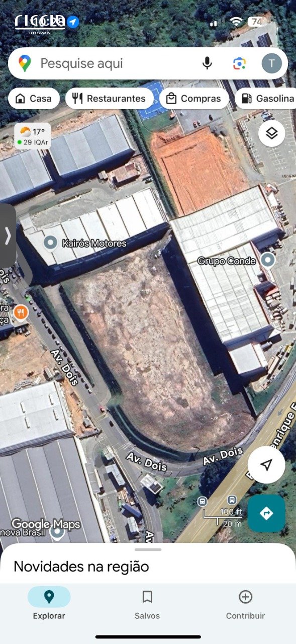 Terreno à venda no Eldorado — ambiente interno