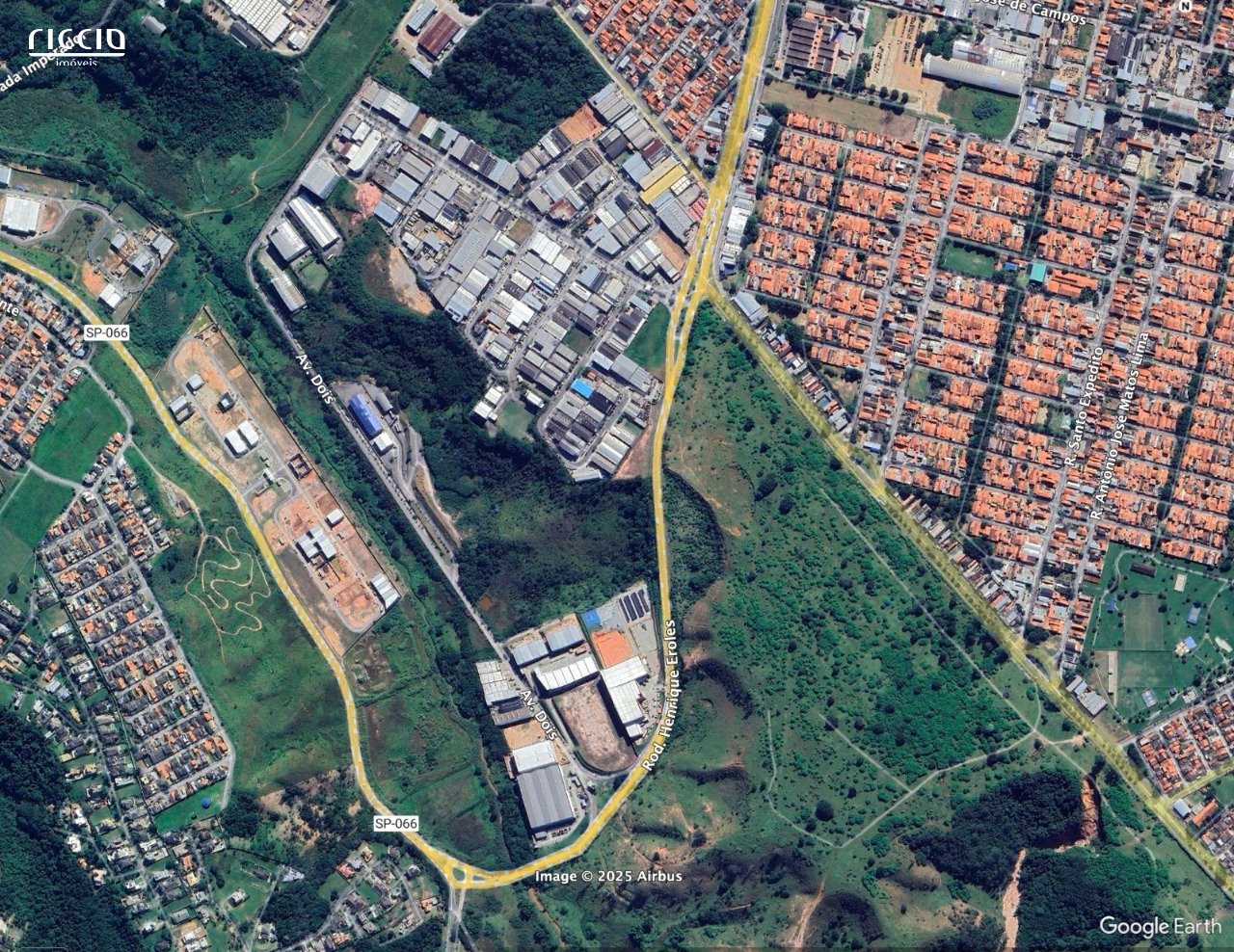 Área Comercial de 20.000 m² no Cond. Eldorado Comercial/Industrial em SJC