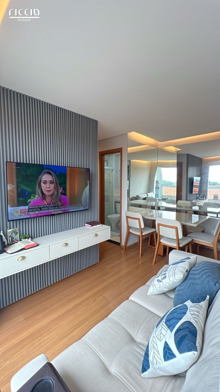 Apartamento mobiliado com 02 dormitorios no Terras do Sul