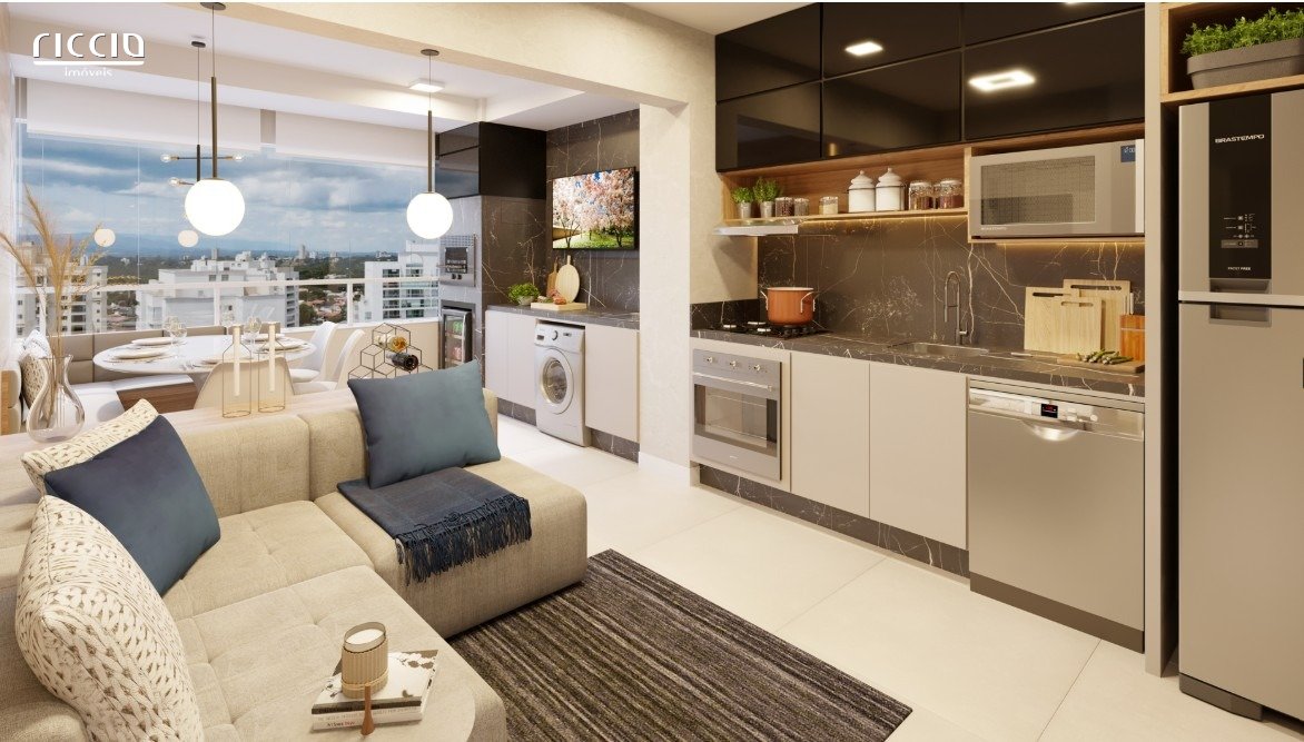 Apartamento - Kingdoom Towers - Jardim das Colinas, 41 m² - 1 Suíte, 1 Vaga + HobbyBox