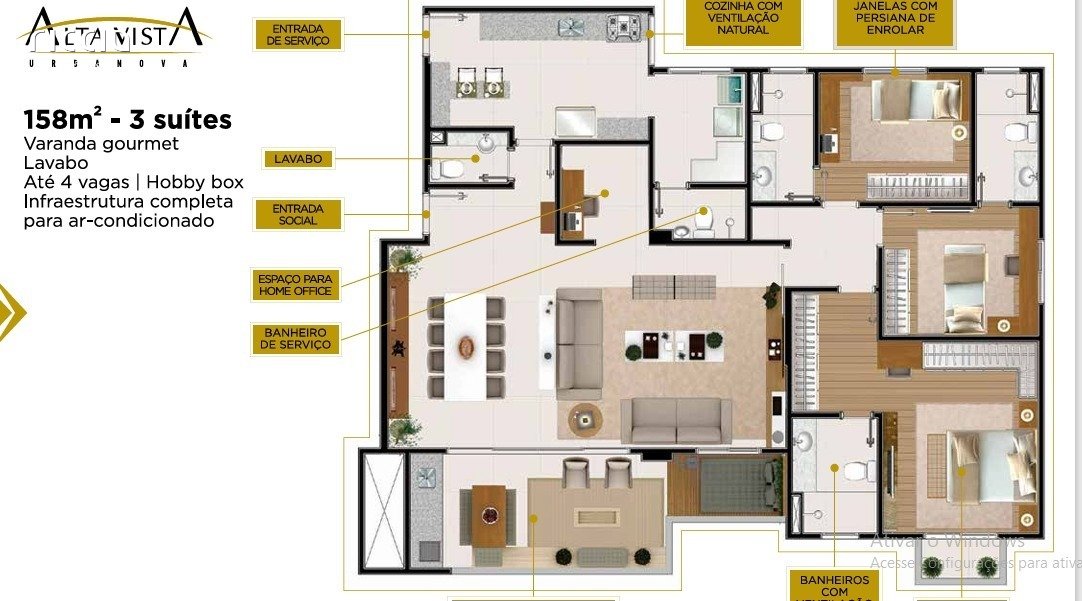 Apartamento à venda no Urbanova — imagem 6 de 7