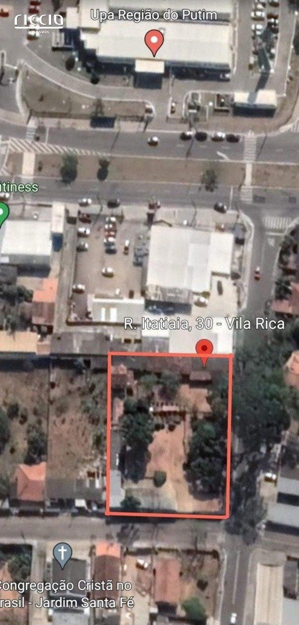 Área de 1.991m² para construção de edifícios no Putim - São José dos Campos/SP