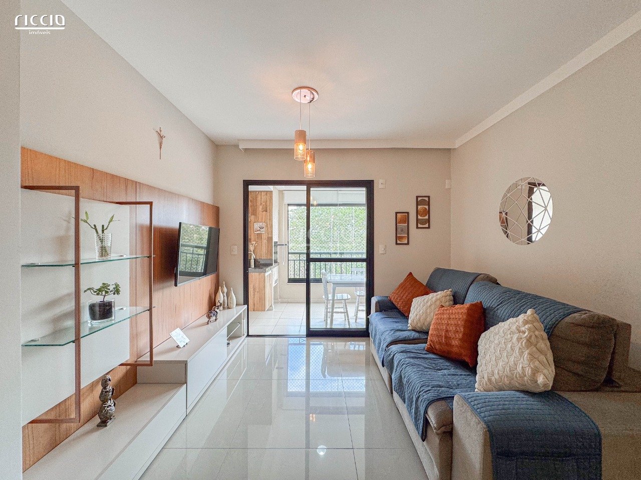 Apartamento no Edifício Terrasse Premier Bosque dos Eucaliptos com 3 dormitórios (1suite) - 1 vagas cobertas
