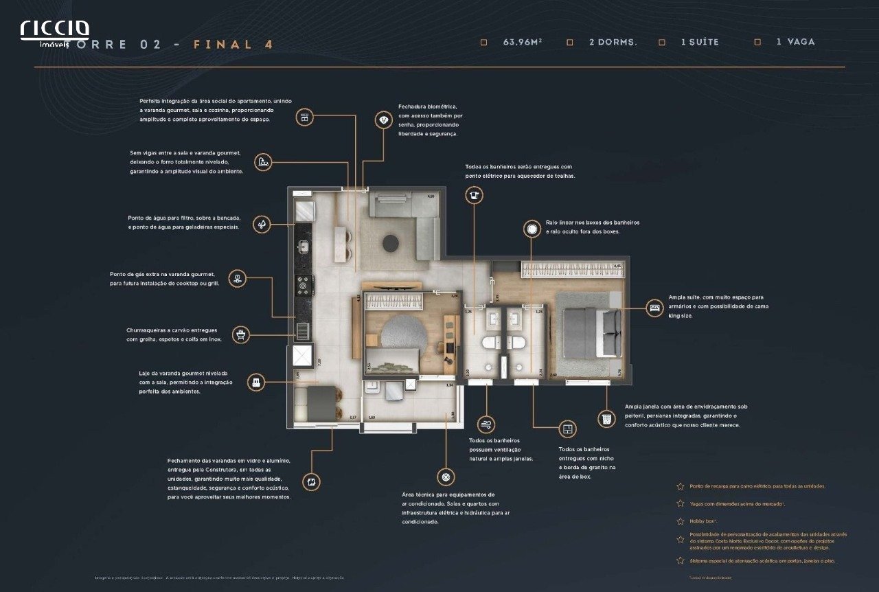 Apartamento à venda no Jardim Aquarius — imagem 6 de 6