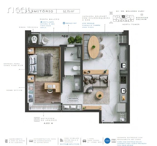 Apartamento à venda no Jardim das Colinas — imagem 5 de 5
