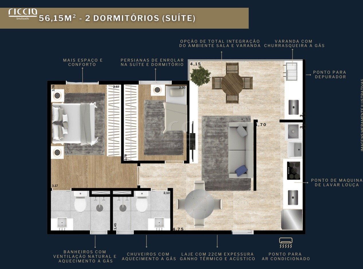 Apartamento à venda no Jardim das Colinas — imagem 19 de 22