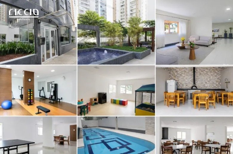 Apartamento à venda no Jardim Aquarius — ambiente interno