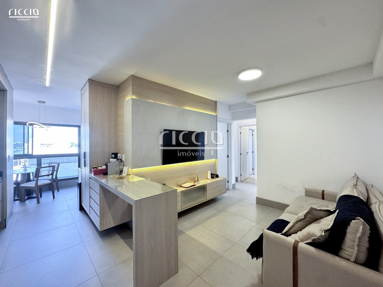 Apartamento à venda no Jardim Aquarius — ambiente interno
