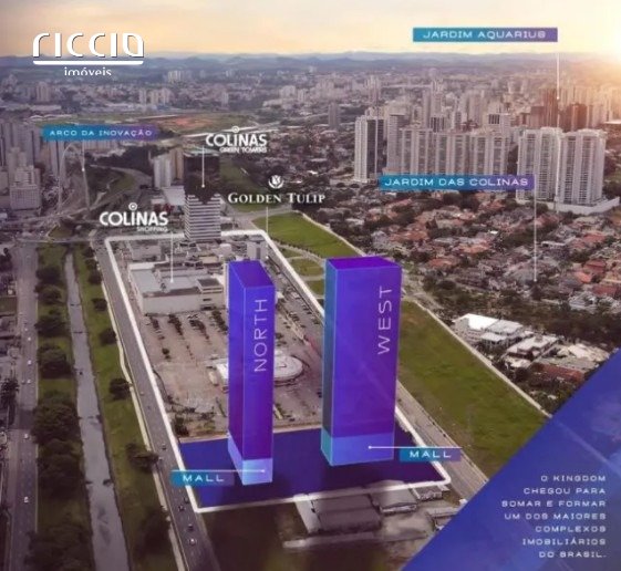 Apartamento à venda no Jardim das Colinas — ambiente interno