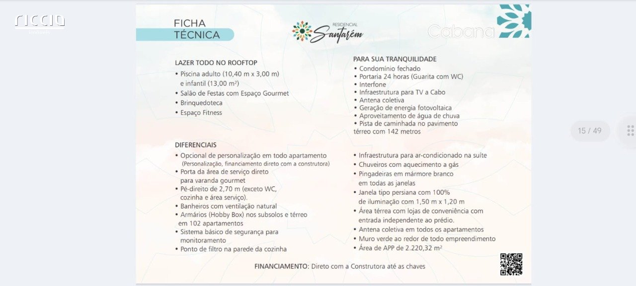 Apartamento à venda no Parque Industrial — ambiente interno