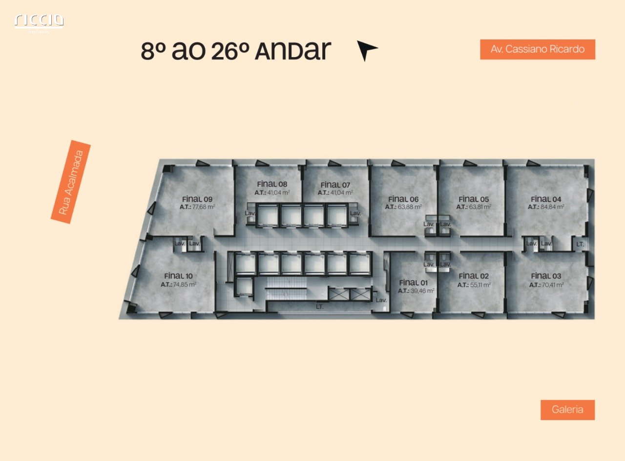 Sala / Conjunto à venda no Parque Residencial Aquarius — imagem 7 de 12