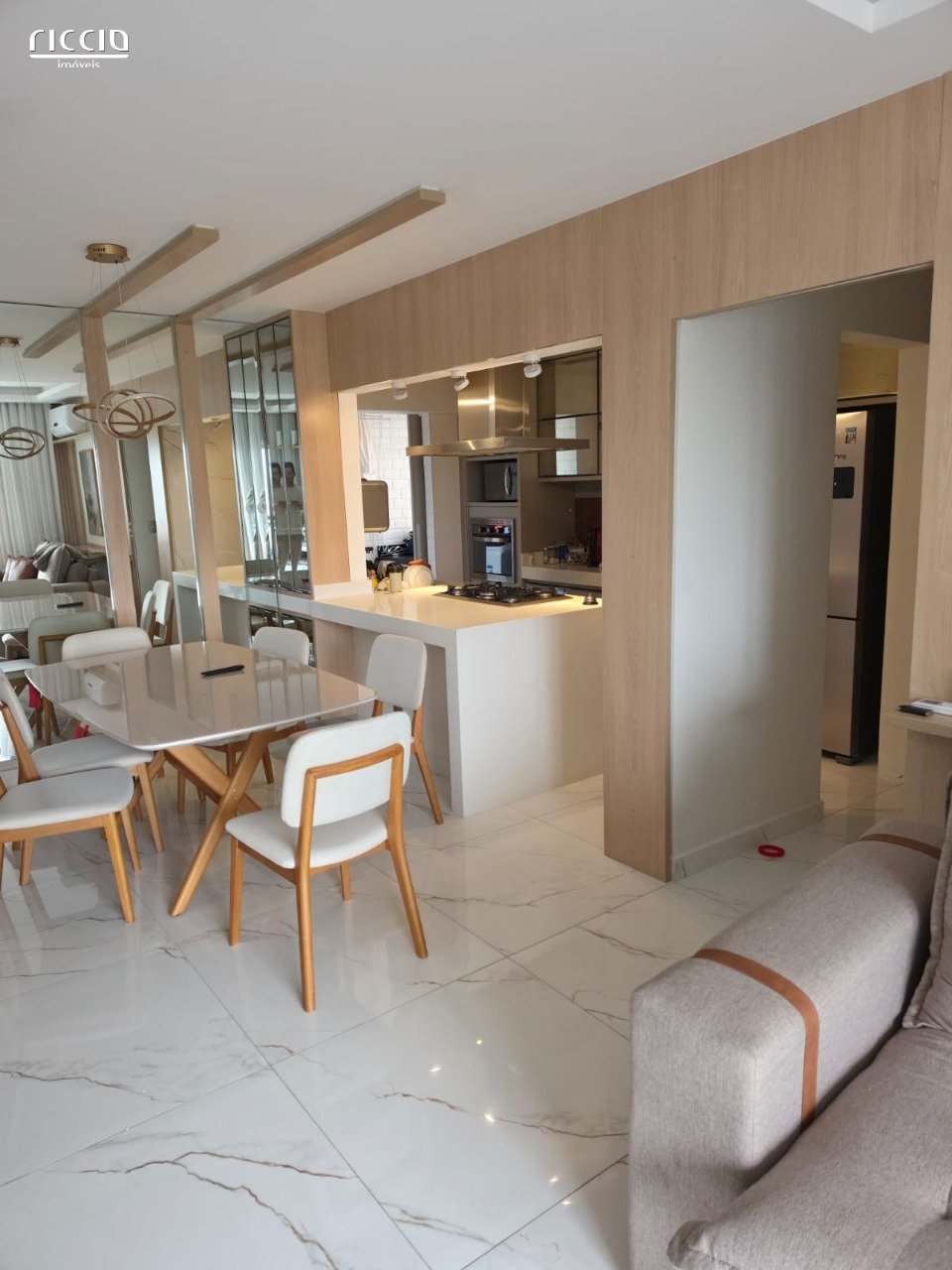 Apartamento à venda no Jardim Paraíso - 90 m², 3 dormitórios, suíte, andar alto e mobiliad