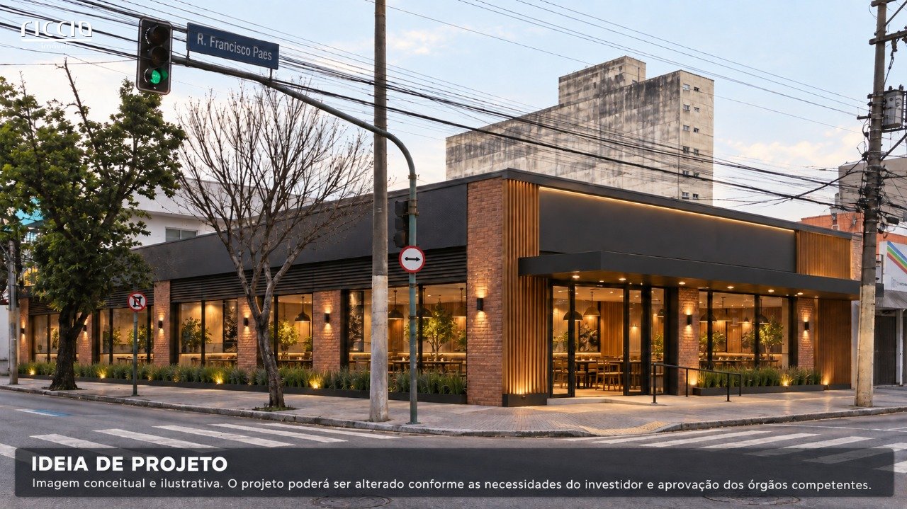 Imóvel Comercial de Esquina à Venda no Centro de São José dos Campos - 403,80m²