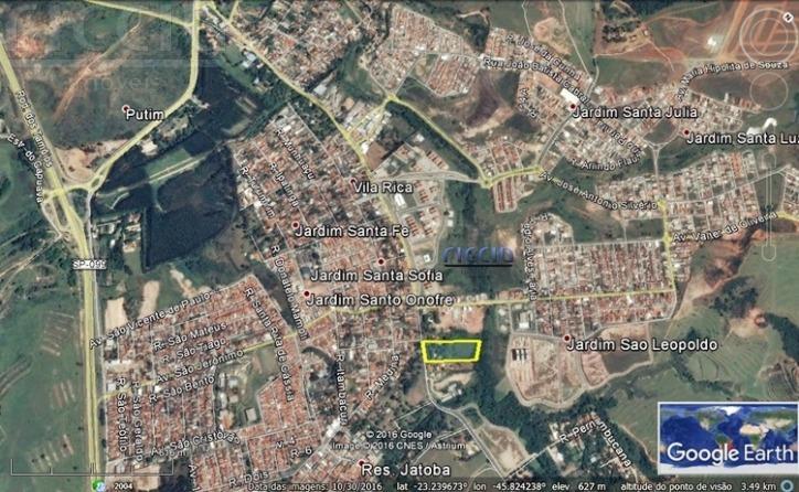 Terreno à venda no Putim — ambiente interno