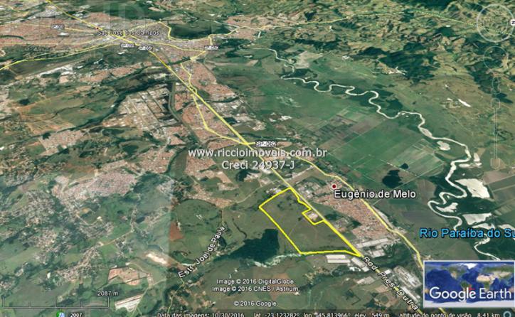Terreno à venda no Eugênio de Mello — imagem 6 de 7