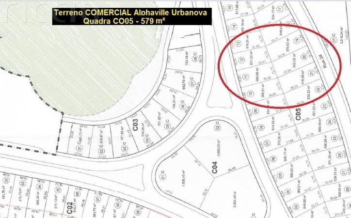 Terreno à venda no Urbanova — detalhe do imóvel