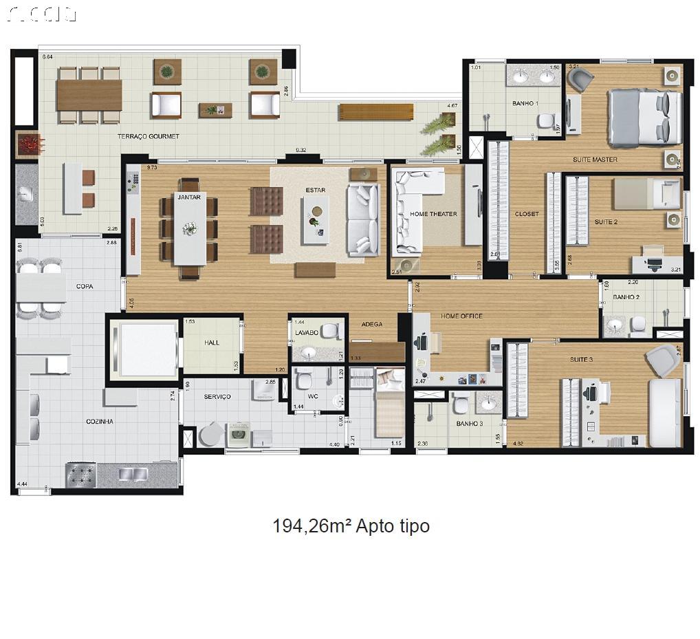Edificio Aquarius Resort — imagem 25 de 32