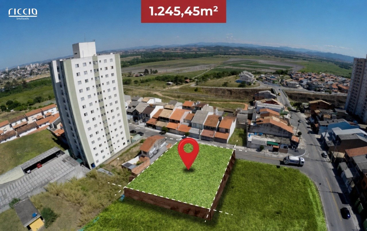 Terreno de 1.078 m2 no Vila Industrial/Vista Linda em São José dos Campos